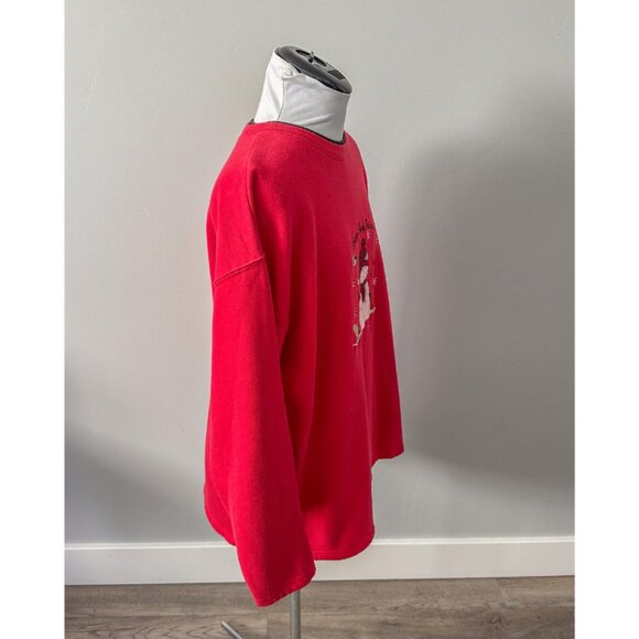 Vintage Kitty Christmas Sweatshirt - Picture 5 of 11